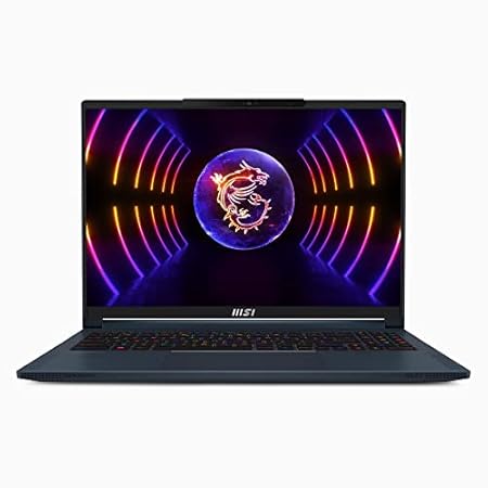 MSI Stealth 16 Studio, Intel 13th Gen. i7-13700H, 41CM QHD+ 240Hz Gaming Laptop (32GB/1TB NVMe SSD/Windows 11 Home/Nvidia GeForce RTX4060, 8GB GDDR6/Star Blue/1.99Kg), A13VF-023IN